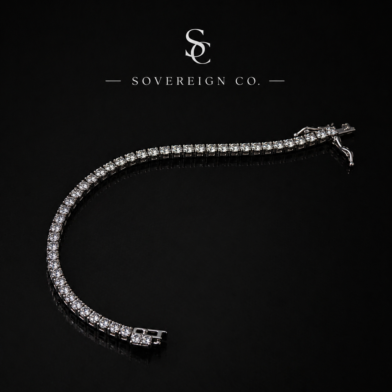 Sovereign Tennis Bracelet – 3mm